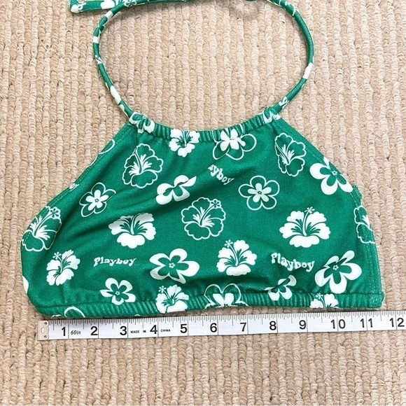 Playboy X Pacsun Floral/Hawaiian Print Bikini Set Size Small Women - Picture 3 of 11